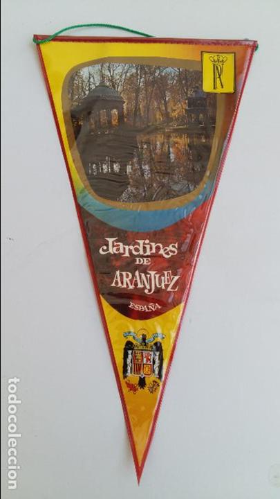 Galhardetes de cole&ccedil;&atilde;o: BANDERIN JARDINES DE ARANJUEZ, MADRID. PLASTIFICADO