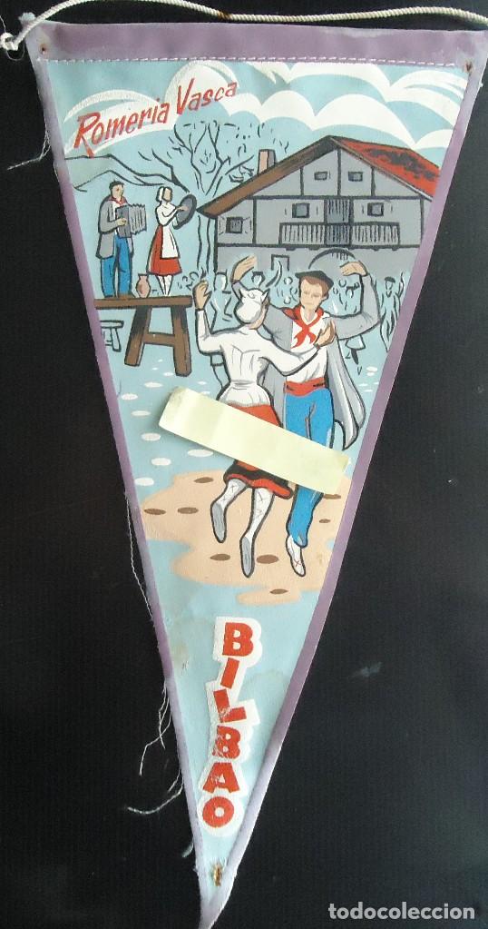 Galhardetes de cole&ccedil;&atilde;o: banderin romeria vasca bilbao vizcaya bilbaino dantza danza folclore euskadi pais vasco trikitixa