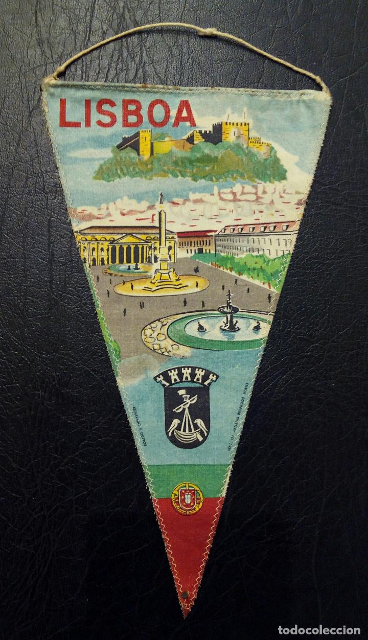 Sammlung von Wimpeln: BANDER&Iacute;N LISBOA - DE TELA