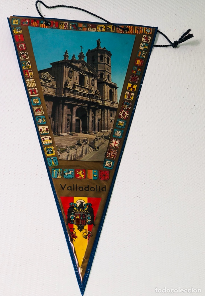 Sammlung von Wimpeln: ANTIGUO BANDERIN DE VALLADOLID &middot;&middot; A&Ntilde;OS 70 - 80 &middot;&middot;TAL COMO SE VE