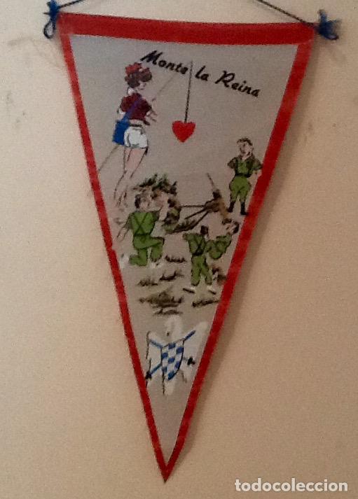 Sammlung von Wimpeln: MONTE LA REINA. ZAMORA. CAMPAMENTO MILITAR. ENVIO INCLUIDO.