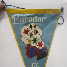 Banderines de colección: UNICO ! BANDERIN PARADOR TRO 1964 DEL FOC FALLAS DE VALENCIA