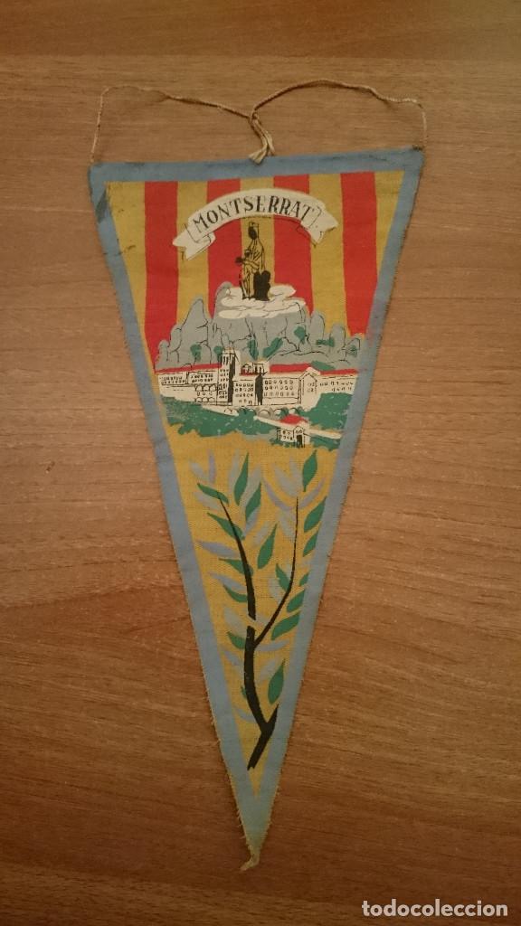 Sammlung von Wimpeln: BANDERIN DE TELA DE MONTSERRAT