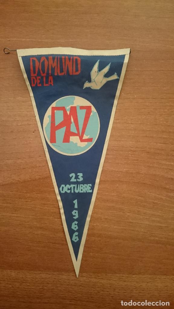 Bandierine di collezione: BANDERIN  DOMUND DE LA PAZ -23 OCTUBRE 1966