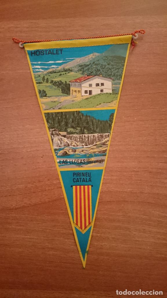 Bandierine di collezione: BANDERIN HOSTALET - LAS LLOSAS / GIRONA /  PIRINEO CATALA