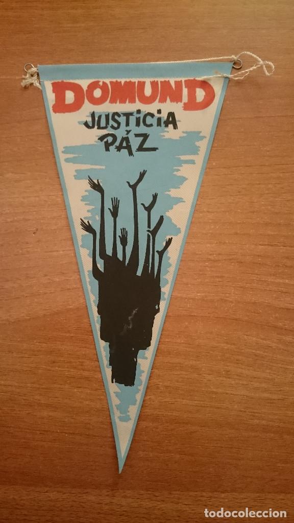 Bandierine di collezione: BANDERIN DOMUND - JUSTICIA PAZ