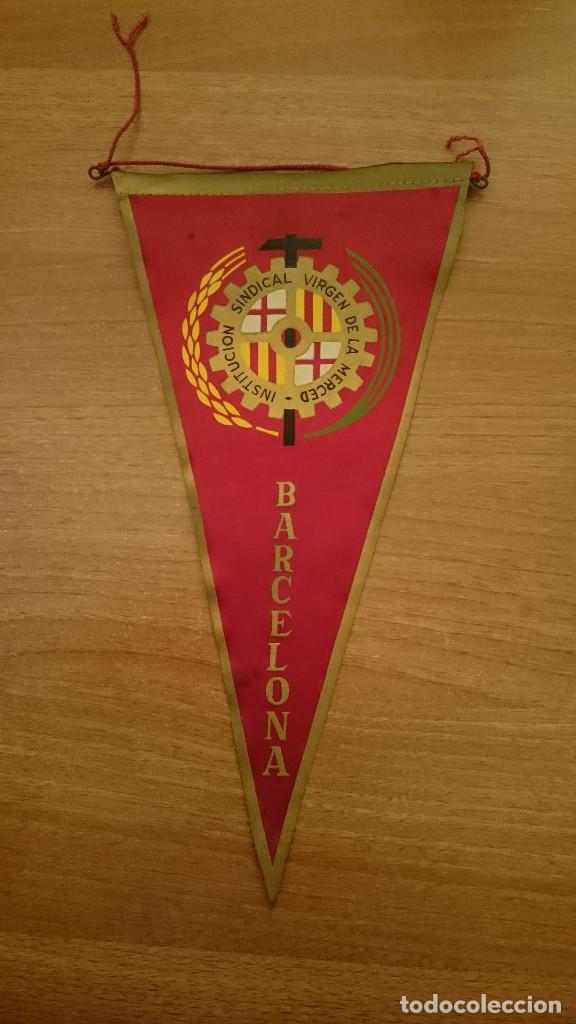 Bandierine di collezione: BANDERIN BARCELONA -    INSTITUCION  SINDICAL VIRGEN DE LA MERCED-