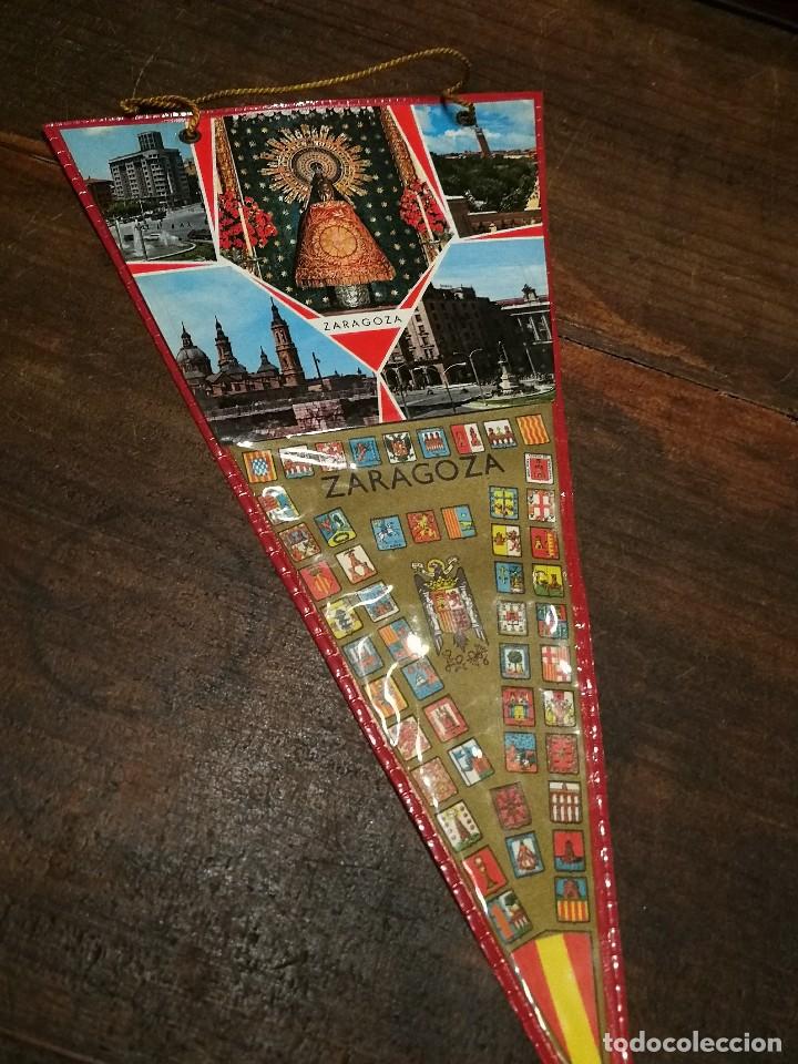Banderines de colecci&oacute;n: ANTIGUO BANDER&Iacute;N TUR&Iacute;STICO ZARAGOZA, VIRGEN DEL PILAR.