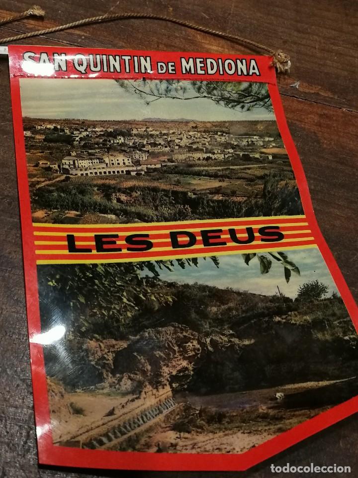 Galhardetes de cole&ccedil;&atilde;o: ANTIGUO BANDER&Iacute;N SAN QUINT&Iacute;N DE MEDIONA- LES DEUS.