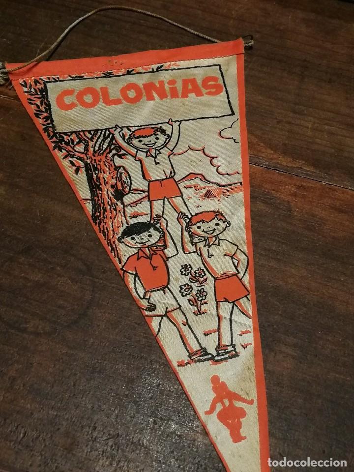Galhardetes de cole&ccedil;&atilde;o: ANTIGUO BANDER&Iacute;N COLONIAS INFANTILES JUVENILES.