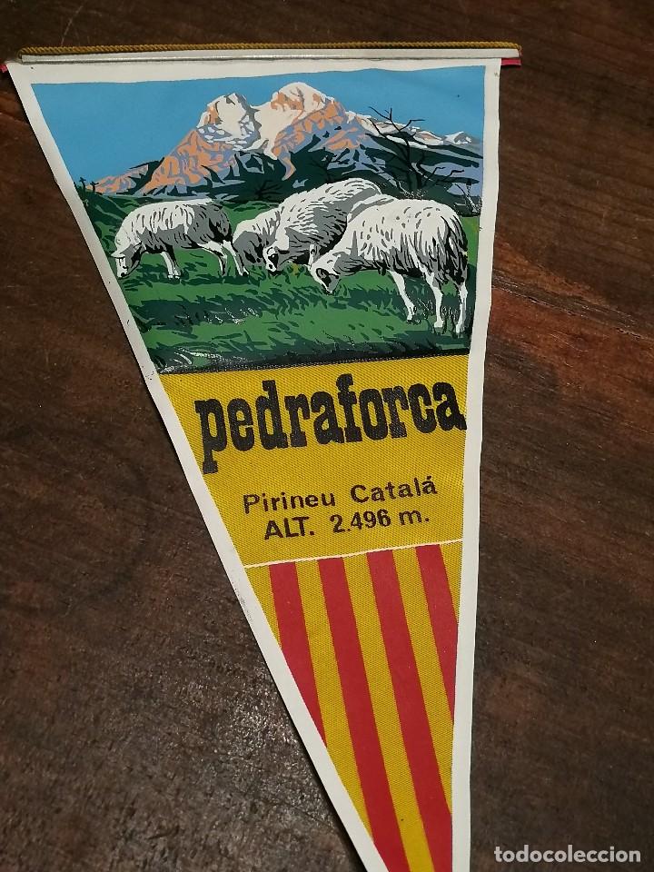Galhardetes de cole&ccedil;&atilde;o: ANTIGUO BANDER&Iacute;N DE TELA MONTA&Ntilde;A PEDRAFORCA- PIRINEU CATAL&Agrave;, ALT. 2496M.