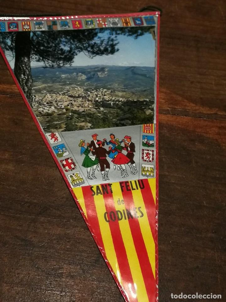 Galhardetes de cole&ccedil;&atilde;o: ANTIGUO BANDER&Iacute;N TUR&Iacute;STICO SAN FELIU DE CODINES (CATALUNYA).