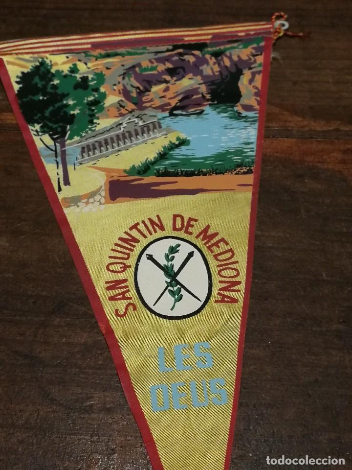 Galhardetes de cole&ccedil;&atilde;o: ANTIGUO BANDER&Iacute;N DE TELA- SANT QUINT&Iacute;N DE MEDIONA, LES DEUS (CATALUNYA).