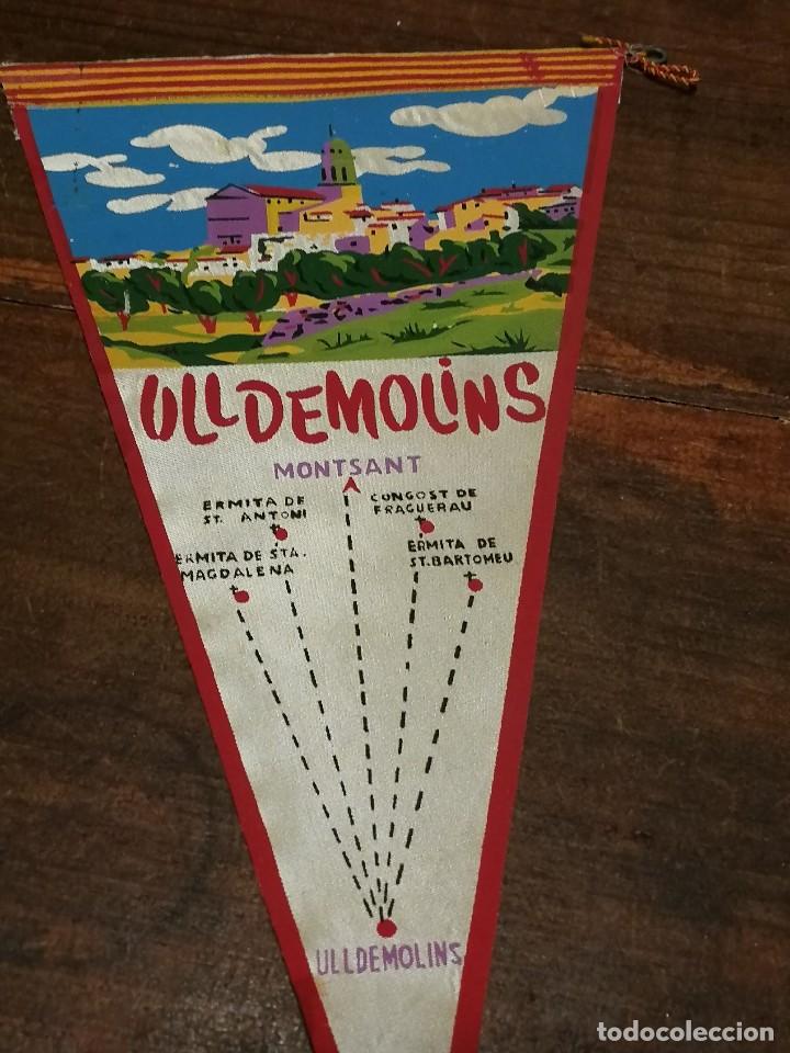 Galhardetes de cole&ccedil;&atilde;o: ANTIGUO BANDER&Iacute;N DE TELA- ULLDEMOLINS, SERRA DE MONTSANT (CATALUNYA).