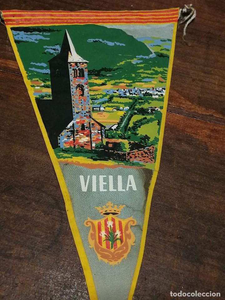 Galhardetes de cole&ccedil;&atilde;o: ANTIGUO BANDER&Iacute;N DE TELA- VIELLA, VALL D'ARAN (CATALUNYA).