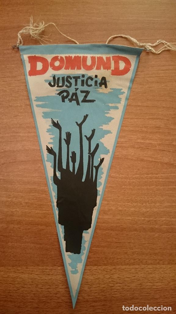 Galhardetes de cole&ccedil;&atilde;o: BANDERIN DOMUND -JUSTICIA Y PAZ