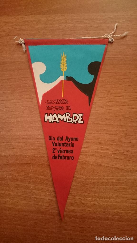 Galhardetes de cole&ccedil;&atilde;o: BANDERIN CAMPA&Ntilde;A CONTRA EL HAMBRE .DIA DEL AYUNOVOLUNTARIO 2&ordm; VIERNES DE FEBRERO