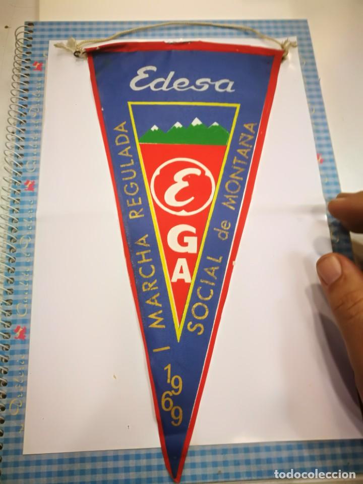 Galhardetes de cole&ccedil;&atilde;o: Banderin Edesa EGA 1969 l Marca Regulada social de monta&ntilde;a