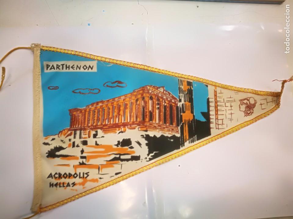 Galhardetes de cole&ccedil;&atilde;o: Banderin Parthenon Acropolis Hellas
