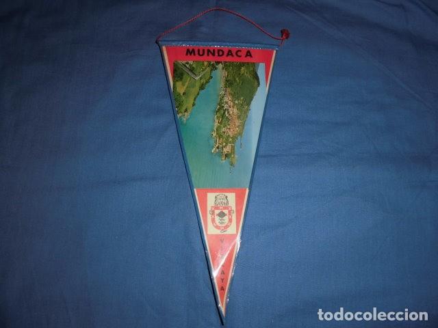 Galhardetes de cole&ccedil;&atilde;o: BANDERIN MUNDACA (VIZCAYA) - A&Ntilde;OS 60 - 70. ORIGINAL.