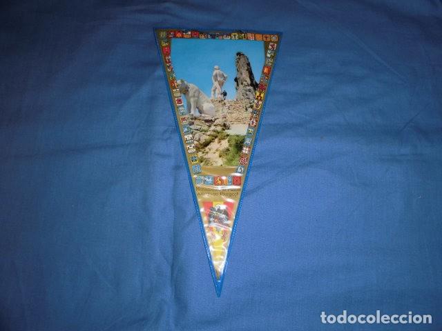 Galhardetes de cole&ccedil;&atilde;o: BANDERIN: MONUMENTO AL PASTOR.  AMEYUGO (BURGOS) - A&Ntilde;OS 60 - 70. ORIGINAL.