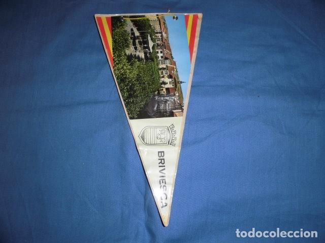 Galhardetes de cole&ccedil;&atilde;o: BANDERIN: ANTIGUO BANDERIN DE BRIVIESCA - A&Ntilde;OS 60 - 70. ORIGINAL.