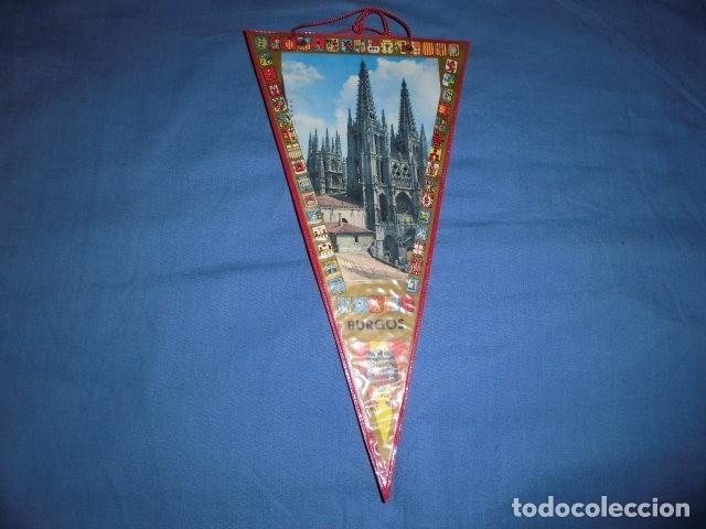Galhardetes de cole&ccedil;&atilde;o: BANDERIN: ANTIGUO BANDERIN DE BURGOS - A&Ntilde;OS 60 - 70. ORIGINAL.