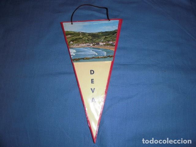 Galhardetes de cole&ccedil;&atilde;o: BANDERIN: ANTIGUO BANDERIN RECUERDO DE DEVA. A&Ntilde;OS 60 - 70. ORIGINAL
