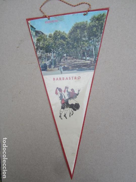 Collection pennants: banderin plastificado , barbastro , huesca