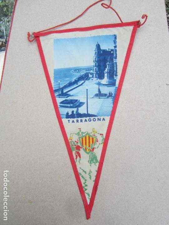 Collection pennants: banderin de tela , tarragona , a&ntilde;os 60