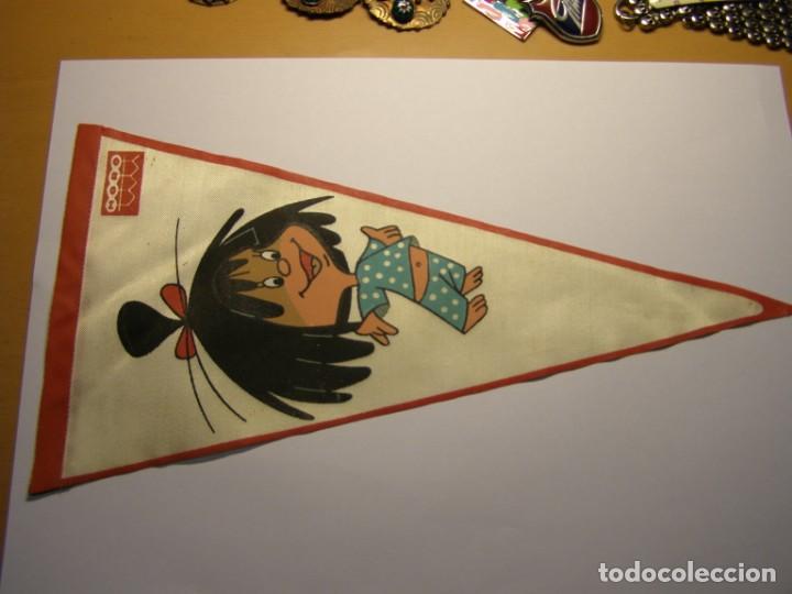 Banderines de colecci&oacute;n: Banderin publicitario peques de la televisi&oacute;n, Telerin, a&ntilde;os 60.