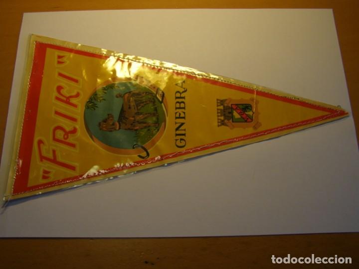 Banderines de colecci&oacute;n: Antiguo banderin Ginebra Friki, a&ntilde;os 1960.