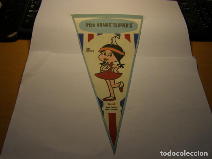 Banderines de colecci&oacute;n: Banderin de chicles Adams, a&ntilde;os 60, n&ordm; 1.