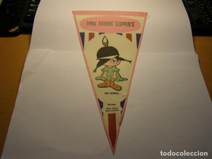 Banderines de colecci&oacute;n: Banderin de chicles Adams, a&ntilde;os 60, n&ordm; 3.