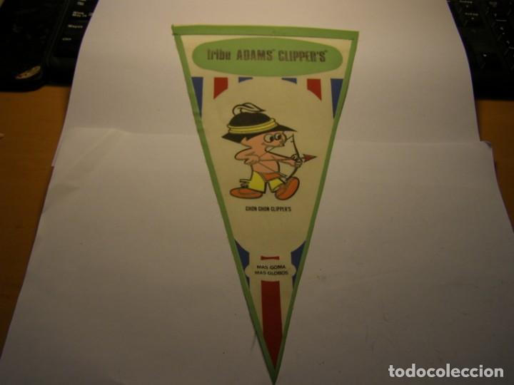 Banderines de colecci&oacute;n: Banderin de chicles Adams, a&ntilde;os 60, n&ordm; 4.