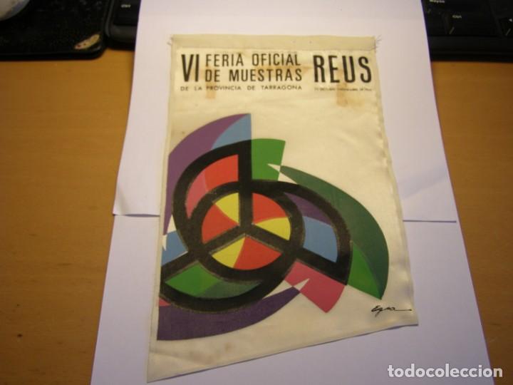 Banderines de colecci&oacute;n: Banderin Feria de muestras de la provincia de Tarragona, REUS, a&ntilde;o 1966.