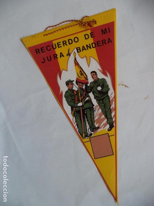 Sammlung von Wimpeln: RECUERDO DE MI JURA DE BANDERA 30 CM
