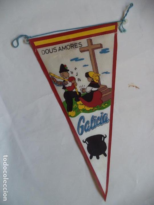 Sammlung von Wimpeln: DOUS AMORES GALICIA 26 CM