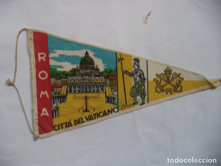 Sammlung von Wimpeln: ROMA CITTA DEL VATICANO 25 CM
