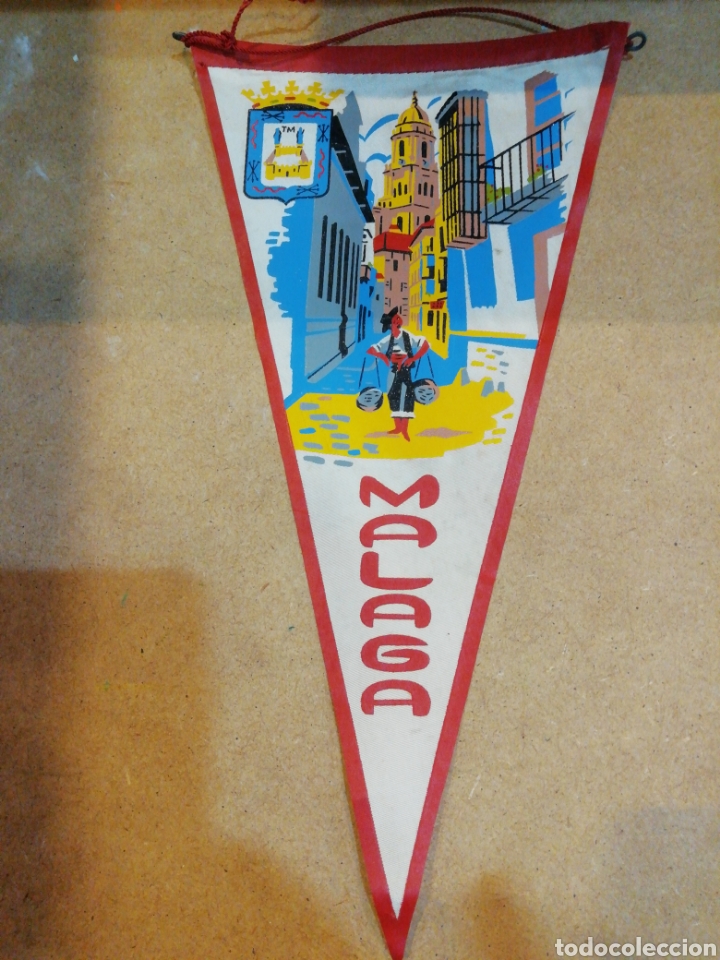Sammlung von Wimpeln: Banderin de M&aacute;laga
