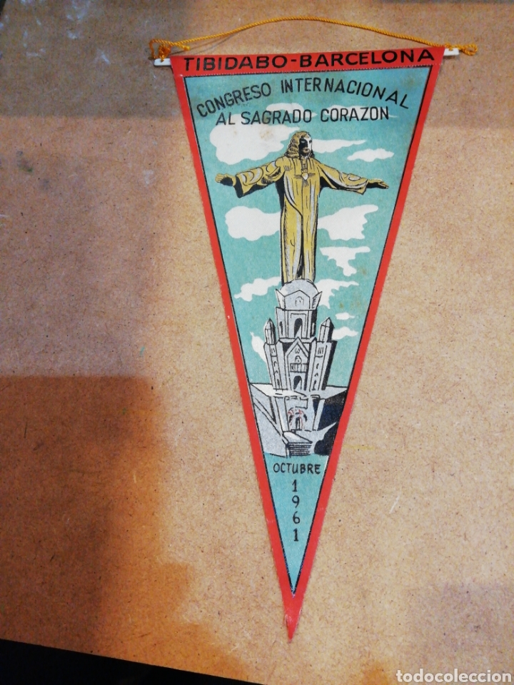 Banderines de colecci&oacute;n: Banderin Tibidabo A&ntilde;o 1961