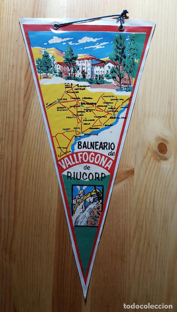 Banderines de colecci&oacute;n: Banderin Balneario de Vallfogona de Riucorp