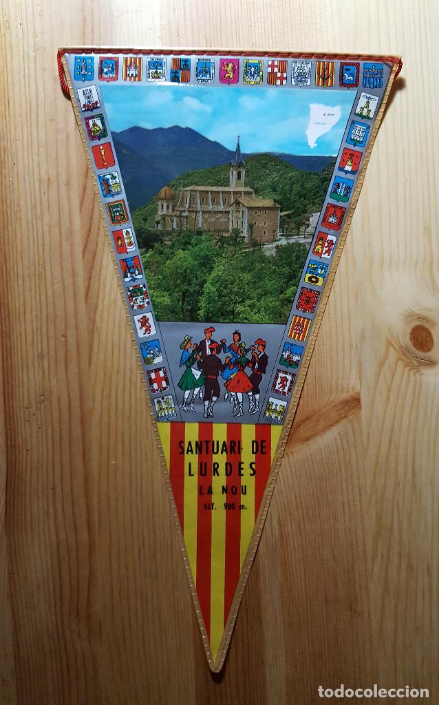 Banderines de colecci&oacute;n: Banderin de Santuari de Lurdes La Nou Alt 900m.