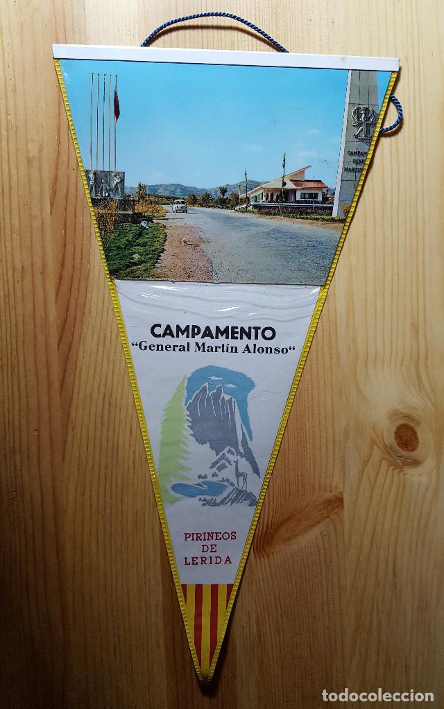 Banderines de colecci&oacute;n: Banderin de campamento General martin Alonso Pirineros de Lerida