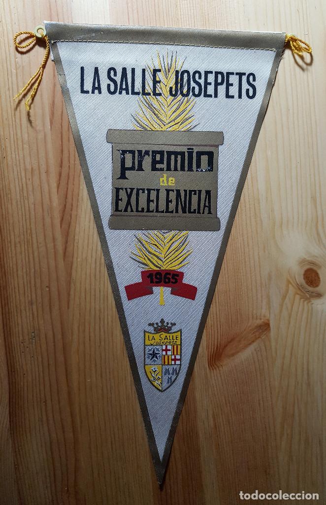 Collection pennants: Banderin de La Salle Josepets 1965 premio excelencia