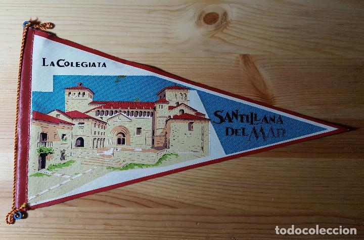Sammlung von Wimpeln: Banderin de Santillana del Mar la Colegiata
