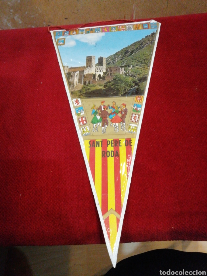 Sammlung von Wimpeln: Banderin Sant Pere de Roda