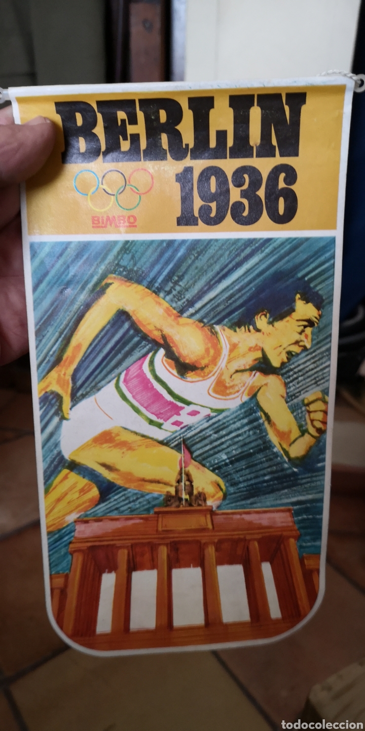 Galhardetes de cole&ccedil;&atilde;o: Antiguo bander&iacute;n de Bimbo de las Olimpiadas de Berl&iacute;n de 1936