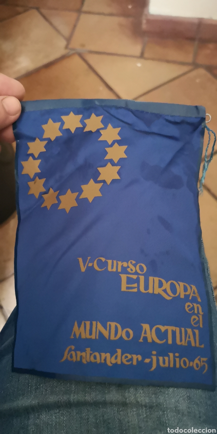 Galhardetes de cole&ccedil;&atilde;o: Quinto curso Europa en el mundo actual Santander julio de 1965