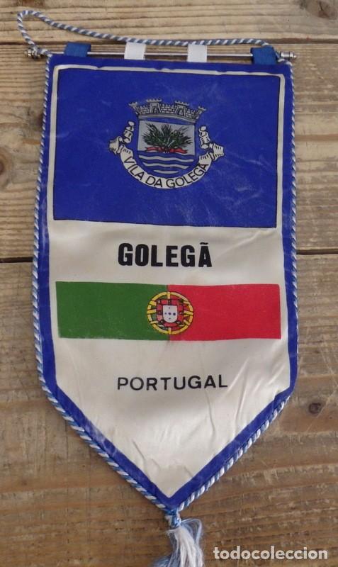 Bandierine di collezione: ANTIGUO BANDERIN DE LA CIUDAD DE GOLEGA, PORTUGAL, 25 CMS